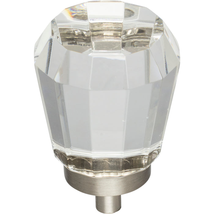 Jeffrey Alexander G150L-SN Harlow 1-1/4" Length Geometric Knob Satin Nickel
