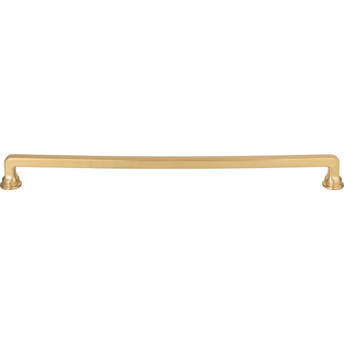 Atlas Homewares A107-WB Oskar 12in Center to Center Bar Pull Warm Brass