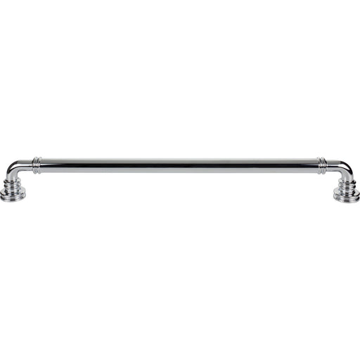 Top Knobs TK3148PC Cranford 18" Center to Center Appliance Pull Polished Chrome - KnobDepot