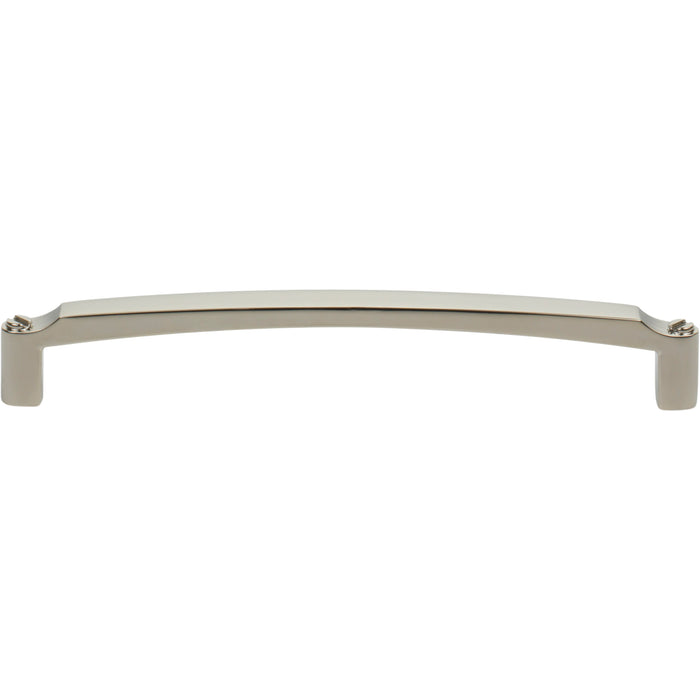 Top Knobs TK3173PN Haddonfield 6 5/16" Center to Center Bar Pull Polished Nickel - KnobDepot