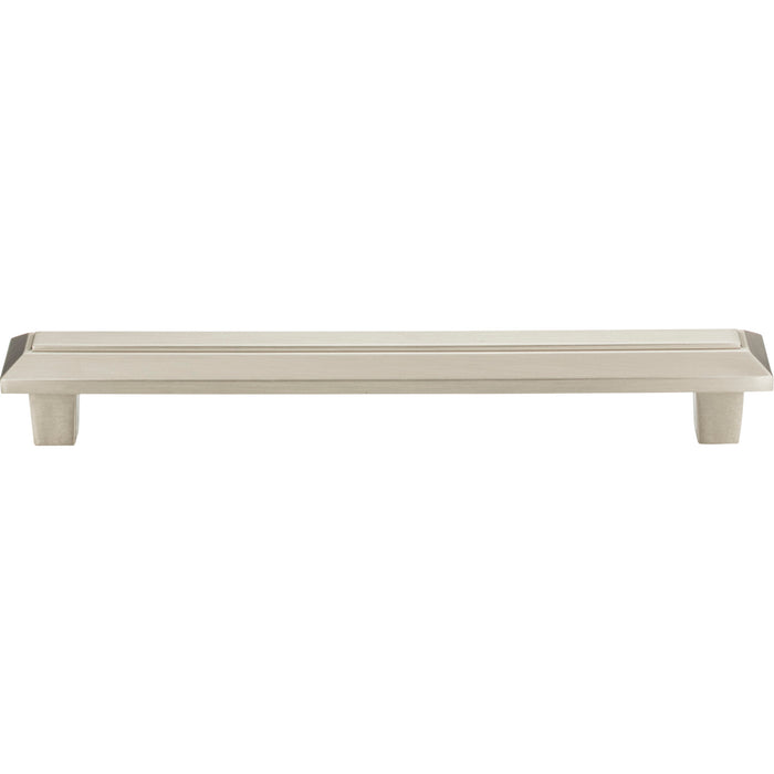 Atlas Homewares 284-BRN Trocadero 6 5/16in Center to Center Bar Pull Brushed Nickel