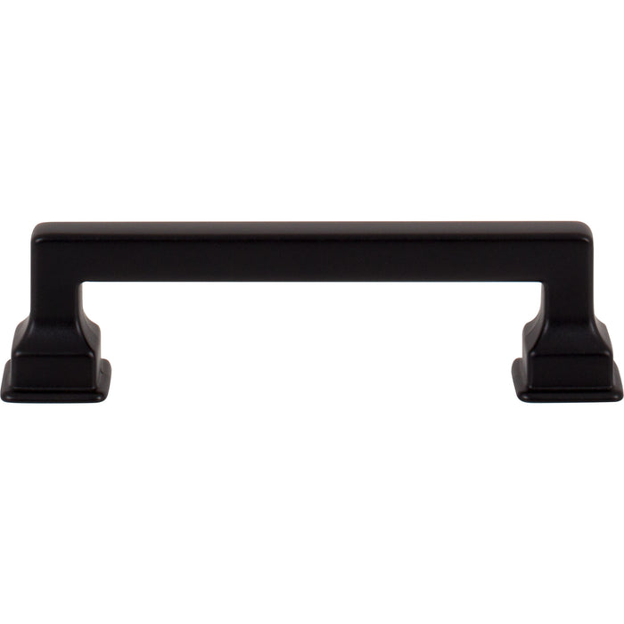 Atlas Homewares A622-BL Erika 3 3/4in Center to Center Bar Pull Matte Black
