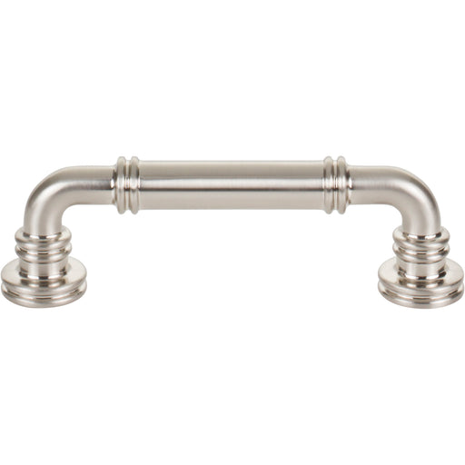 Top Knobs TK3141BSN Cranford 3 3/4" Center to Center Bar Pull Brushed Satin Nickel - KnobDepot