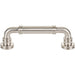 Top Knobs TK3141BSN Cranford 3 3/4" Center to Center Bar Pull Brushed Satin Nickel - KnobDepot