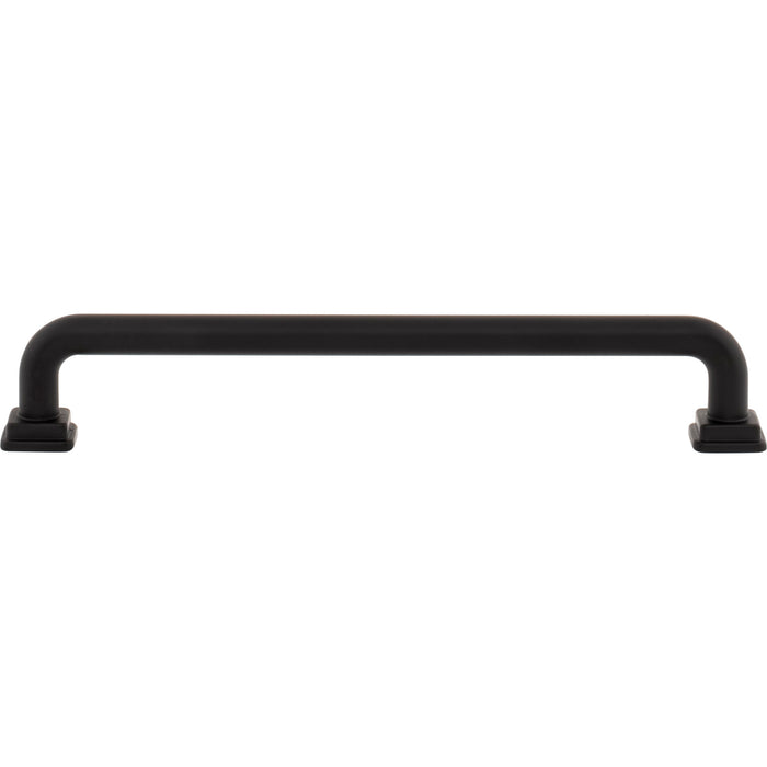 Atlas Homewares A6025-BL Kimberton 6 5/16in Center to Center Bar Pull Matte Black