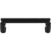Top Knobs TK3132BLK Florham 3 3/4" Center to Center Bar Pull Flat Black - KnobDepot