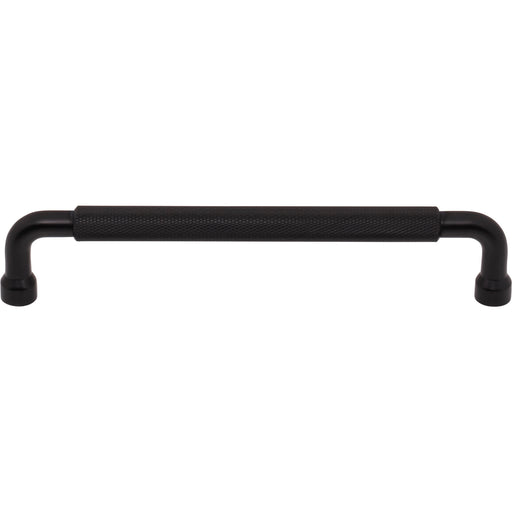 Top Knobs TK3264BLK Garrison 6 5/16" Center to Center Bar Pull Flat Black - KnobDepot