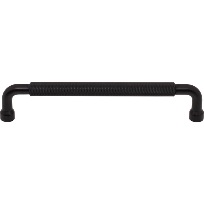 Top Knobs TK3264BLK Garrison 6 5/16" Center to Center Bar Pull Flat Black - KnobDepot