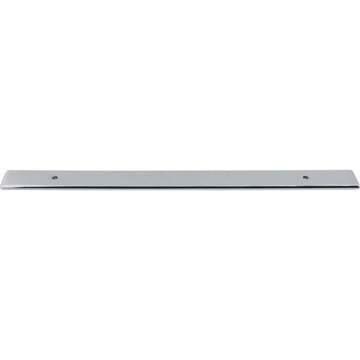 Top Knobs TK3287PC Radcliffe 12" Center to Center Pull Backplate Polished Chrome - KnobDepot
