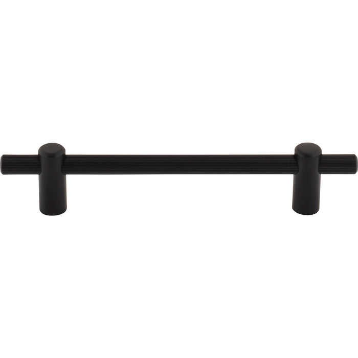 Top Knobs TK3253BLK Dempsey 5 1/16" Center to Center Bar Pull Flat Black - KnobDepot