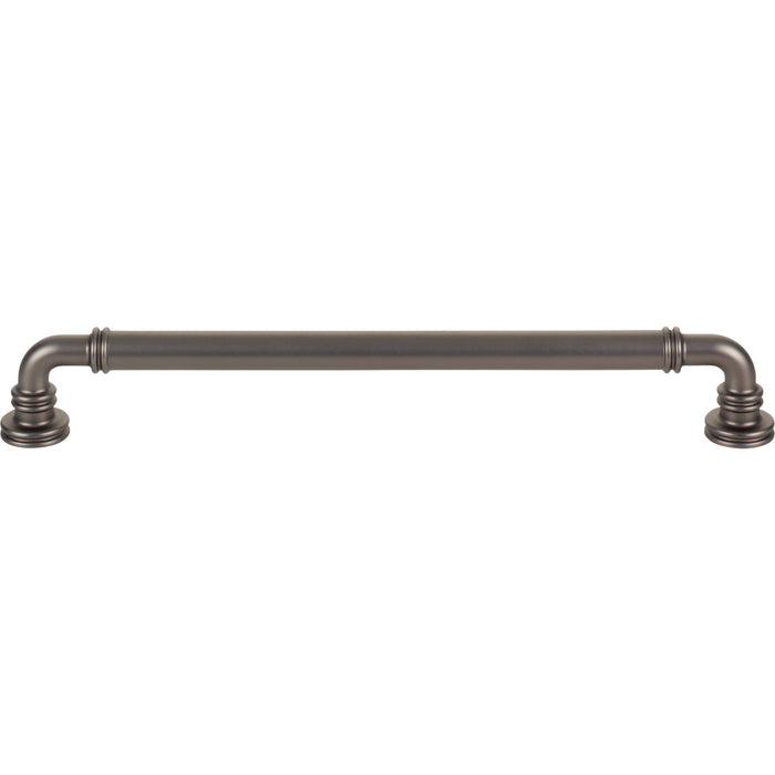 Top Knobs TK3145AG Cranford 8 13/16" Center to Center Bar Pull Ash Gray - KnobDepot