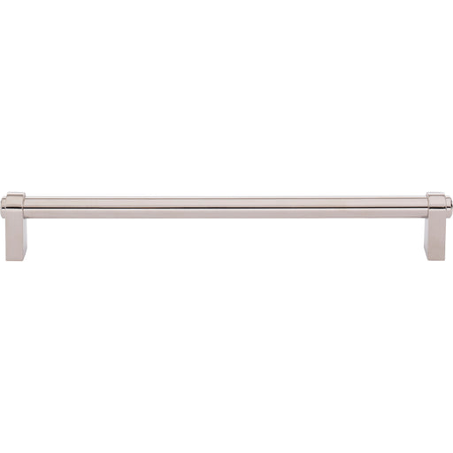 Top Knobs TK3214PN Lawrence 8 13/16" Center to Center Bar Pull Polished Nickel - KnobDepot