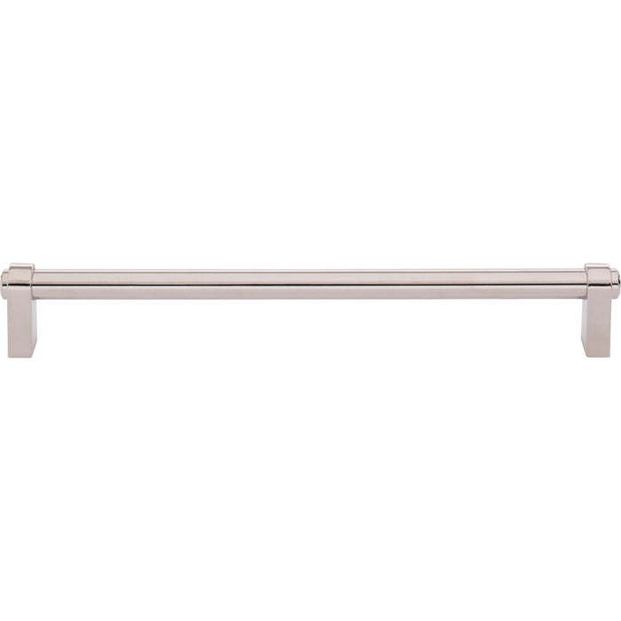 Top Knobs TK3214PN Lawrence 8 13/16" Center to Center Bar Pull Polished Nickel - KnobDepot