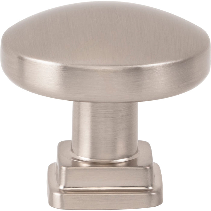 Atlas Homewares A6021-BRN Kimberton 1 1/4in Length Round Knob Brushed Nickel