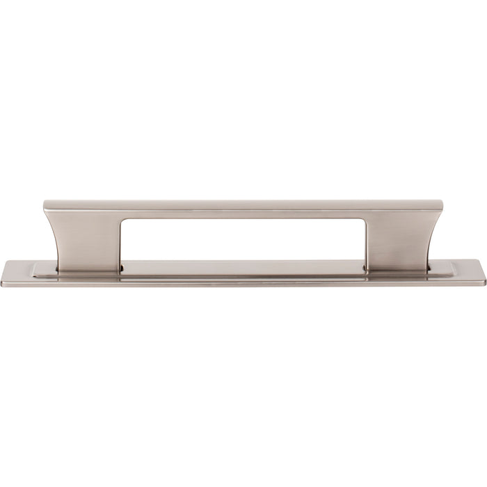 Atlas Homewares A6003-BRN Zander 5 1/16in Center to Center Bar Pull Brushed Nickel