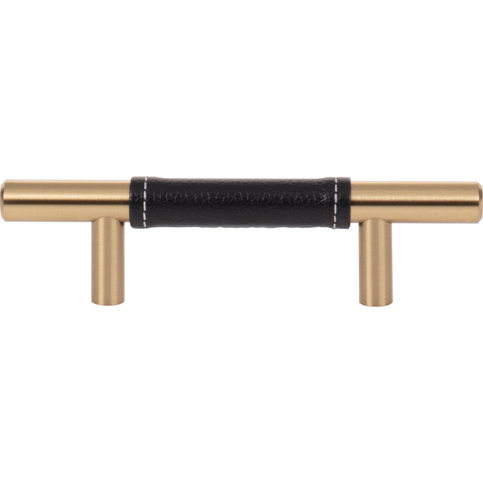Atlas Homewares 280-BL-WB Zanzibar 3in Center to Center Bar Pull Warm Brass