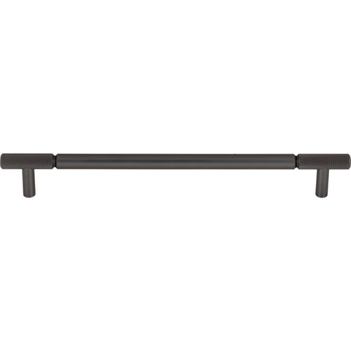 Top Knobs TK3244AG Prestwick 8 13/16" Center to Center Bar Pull Ash Gray - KnobDepot