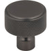 Top Knobs TK3261AG Garrison 1 1/4" Length Round Knob Ash Gray - KnobDepot
