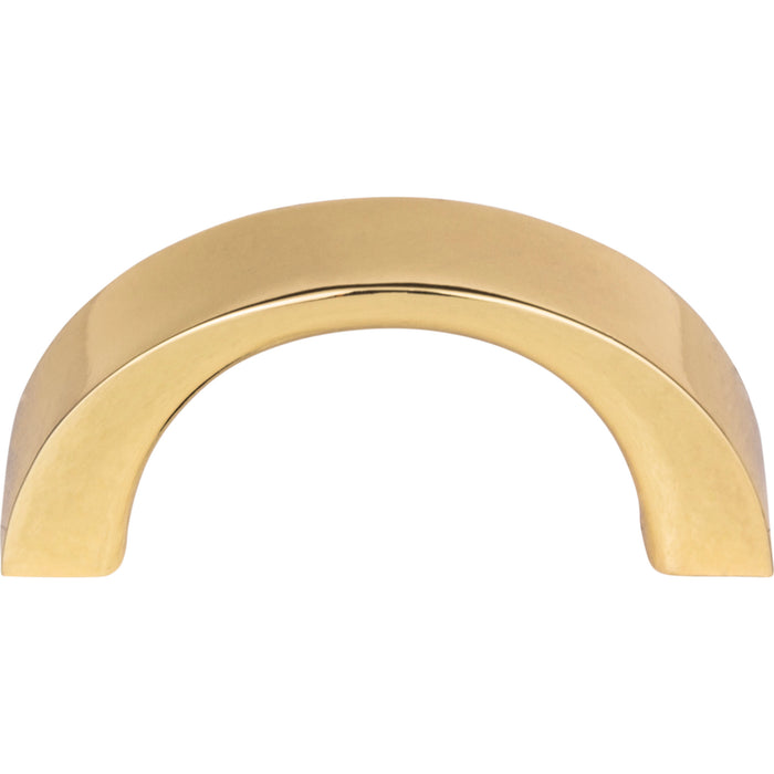 Atlas Homewares 396-FG Tableau 1 7/16in (37mm) Center to Center Bar Pull French Gold - KnobDepot