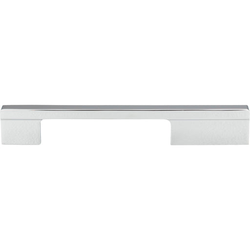 Atlas Homewares A883-CH Off Center 6 5/16in (160mm) Center to Center Bar Pull Polished Chrome - KnobDepot