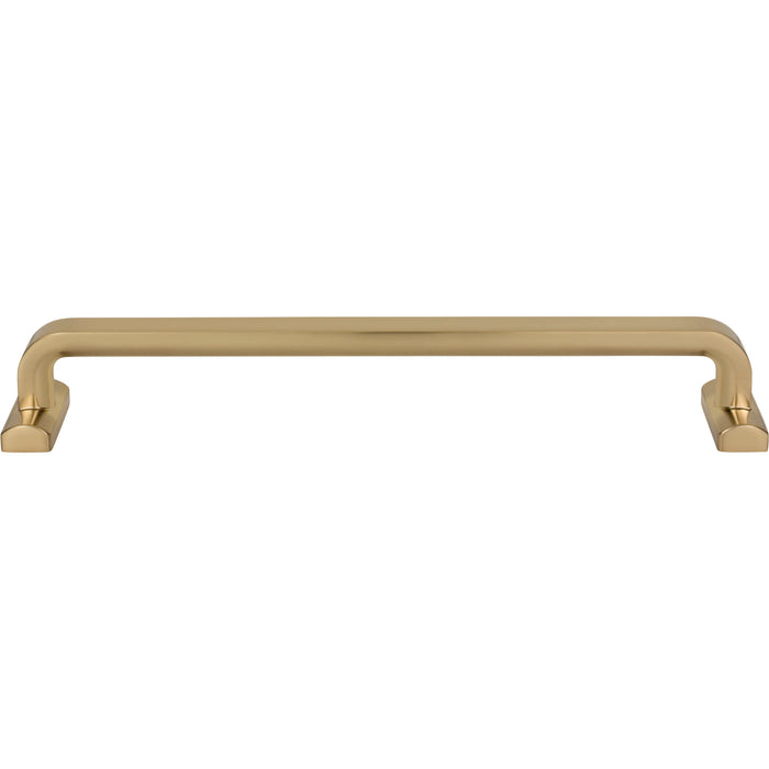 Top Knobs TK3168HB Harrison 12" Center to Center Appliance Pull Honey Bronze - KnobDepot