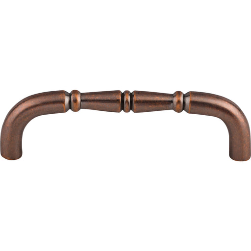 Top Knobs M718-96 Appliance Nouveau Ring 3 3/4in (95mm) Center to Center Bar Pull Antique Copper - KnobDepot