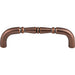Top Knobs M718-96 Appliance Nouveau Ring 3 3/4in (95mm) Center to Center Bar Pull Antique Copper - KnobDepot