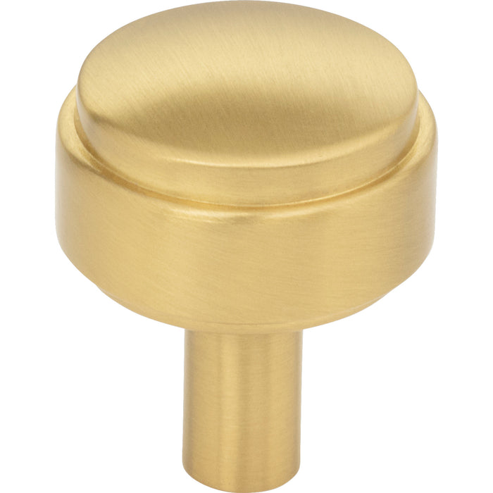 Jeffrey Alexander 885BG Hayworth 1-1/8" Diameter Mushroom Knob Brushed Gold