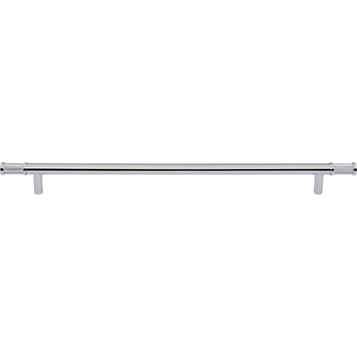 Top Knobs TK3237PC Burnham 12" Center to Center Bar Pull Polished Chrome - KnobDepot