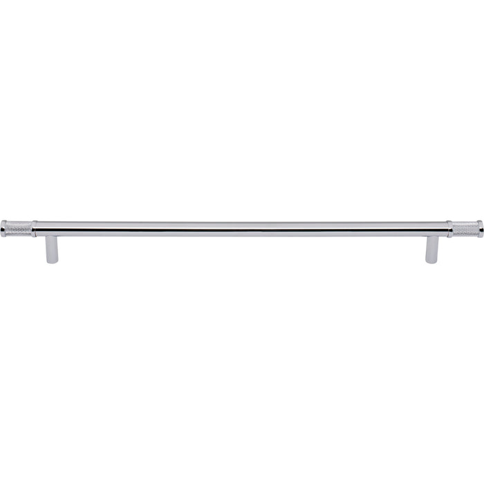 Top Knobs TK3237PC Burnham 12" Center to Center Bar Pull Polished Chrome - KnobDepot