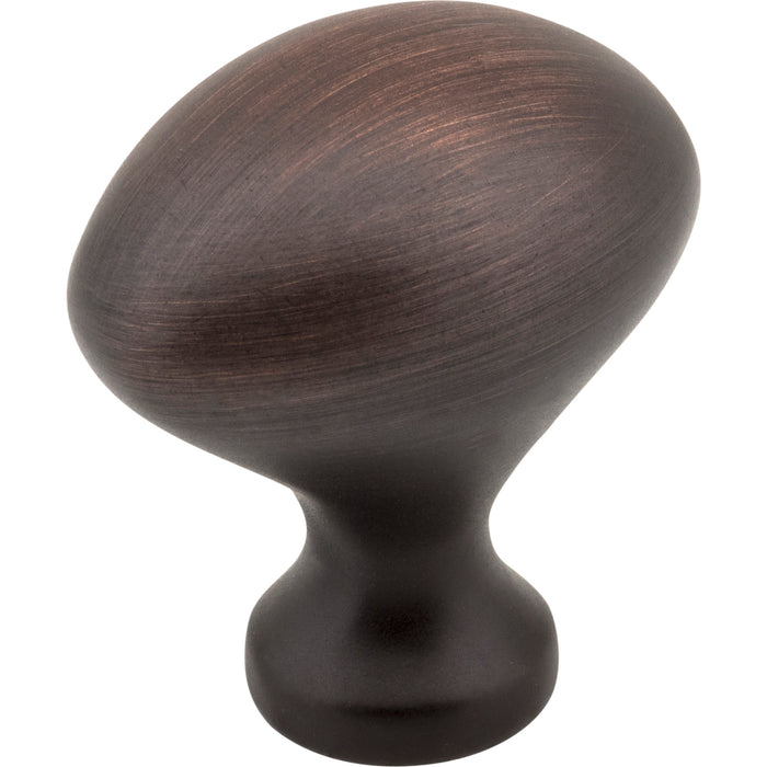 Elements 897DBAC Merryville 1-1/8" Length Oval Knob Brushed Oil Rubbed Bronze