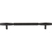 Top Knobs TK3084BLK Kingsmill 7 9/16" Center to Center Bar Pull Flat Black - KnobDepot