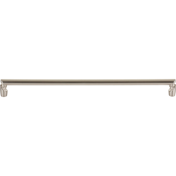 Top Knobs TK3137BSN Florham 12" Center to Center Bar Pull Brushed Satin Nickel - KnobDepot