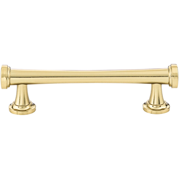 Atlas Homewares 436-FG Browning 3 3/4in (95mm) Center to Center Bar Pull French Gold - KnobDepot
