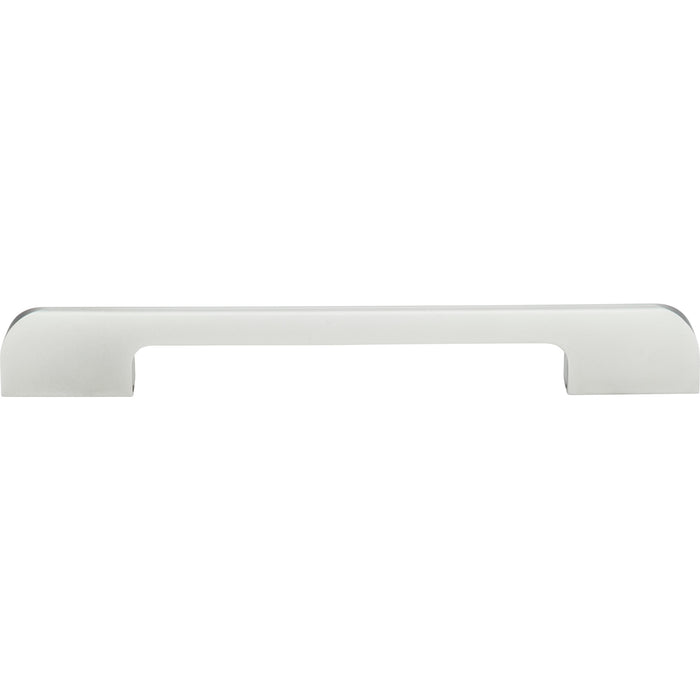 Atlas Homewares A891-MC Round Thin 6 5/16in (160mm) Center to Center Bar Pull Matte Chrome - KnobDepot