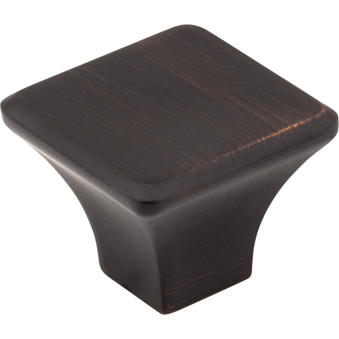 Jeffrey Alexander 972L-DBAC Marlo 1-1/4" Length Square Knob Brushed Oil Rubbed Bronze