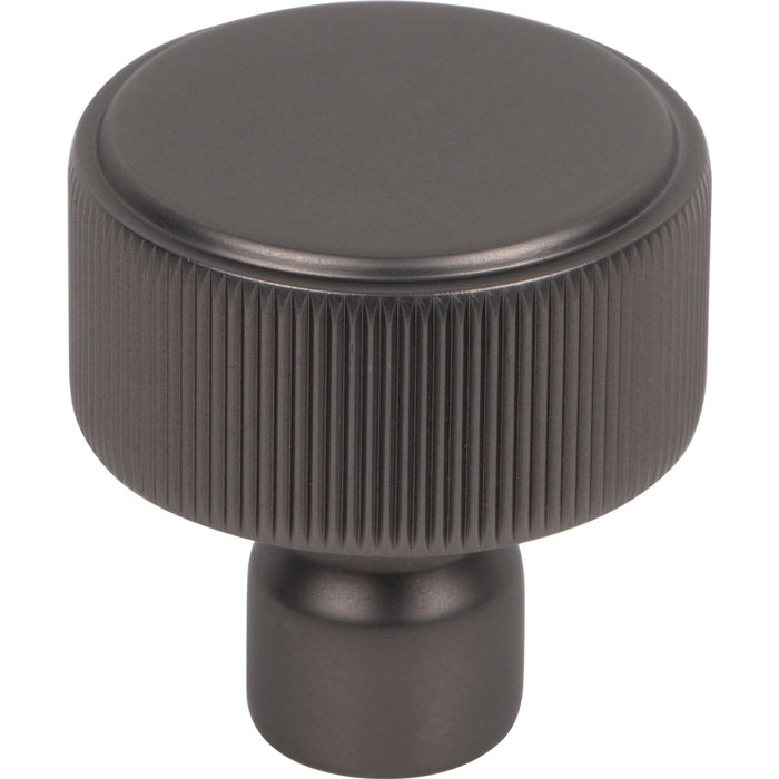 Top Knobs TK3250AG Dempsey 1 1/4" Length Round Knob Ash Gray - KnobDepot