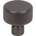 Top Knobs TK3250AG Dempsey 1 1/4" Length Round Knob Ash Gray - KnobDepot