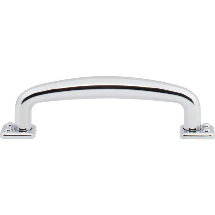 Atlas Homewares A541-CH Benning 3 3/4in Center to Center Bar Pull Polished Chrome