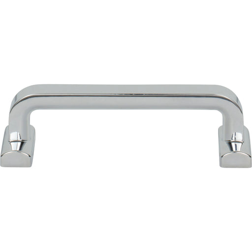 Top Knobs TK3162PC Harrison 3 3/4" Center to Center Bar Pull Polished Chrome - KnobDepot