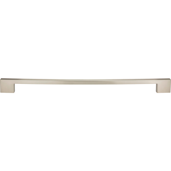 Atlas Homewares AP12-BN Thin Square 18in Center to Center Appliance Pull Brushed Nickel