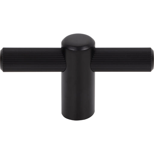 Top Knobs TK3251BLK Dempsey 2 1/2" Length Bar Knob Flat Black - KnobDepot