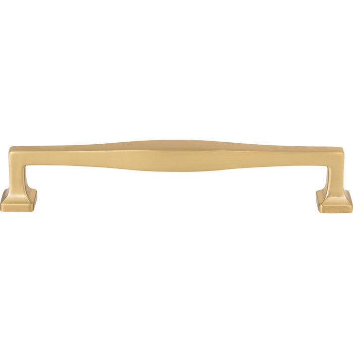 Atlas Homewares A205-WB Kate 6 5/16in Center to Center Bar Pull Warm Brass
