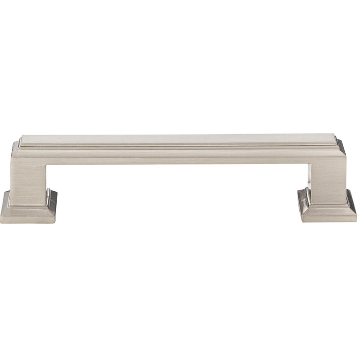 Atlas Homewares 435-BRN Sutton Place 3 3/4in Center to Center Bar Pull Brushed Nickel