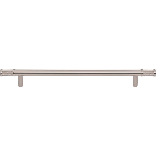 Top Knobs TK3236BSN Burnham 8 13/16" Center to Center Bar Pull Brushed Satin Nickel - KnobDepot