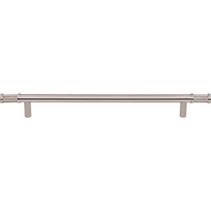 Top Knobs TK3236BSN Burnham 8 13/16" Center to Center Bar Pull Brushed Satin Nickel - KnobDepot