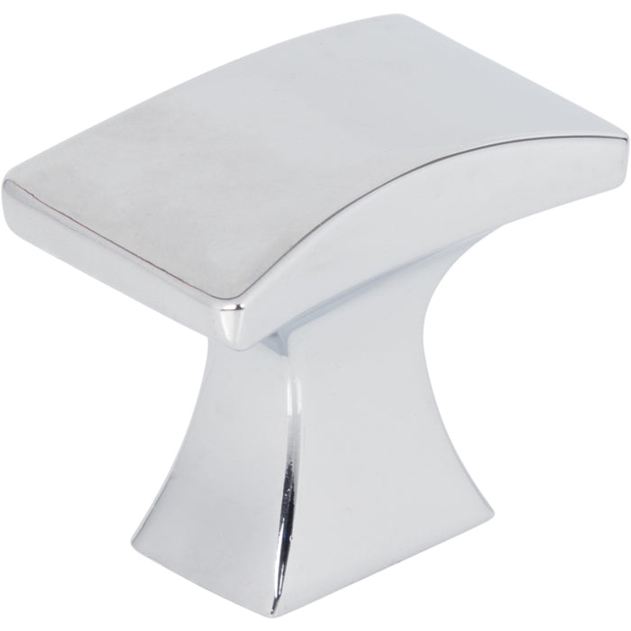 Jeffrey Alexander 767PC Philip 1-1/4" Length Rectangle Knob Polished Chrome