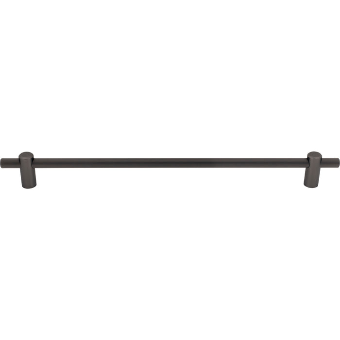Top Knobs TK3259AG Dempsey 18" Center to Center Bar Pull Ash Gray - KnobDepot