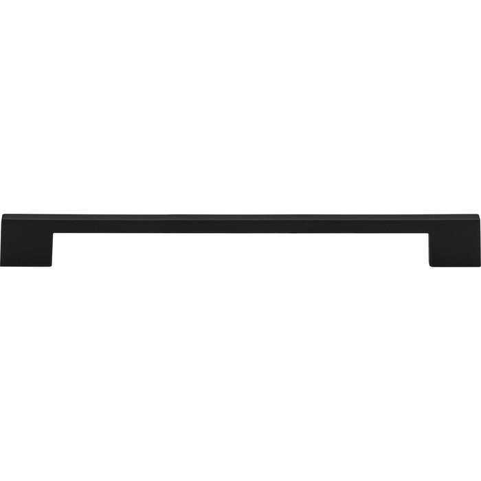 Atlas Homewares A866-BL Thin Square 11 5/16in Center to Center Bar Pull Matte Black