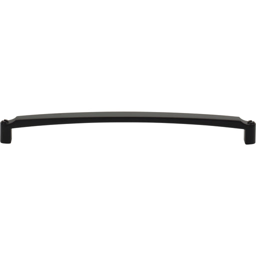 Top Knobs TK3175BLK Haddonfield 8 13/16" Center to Center Bar Pull Flat Black - KnobDepot
